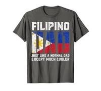 Papá del Día del Padre, Papá Filipino como un Padre Normal Camiseta
