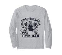 Papa del Gym Agotado Levantando Entre Caos Familiar Manga Larga