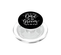Papá del Novio a Juego Familia del Novio Novia 2026 Boda PopSockets PopGrip para MagSafe