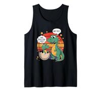 Papá ¿Dios aún no Existe Humor de Dinosaurios Camiseta sin Mangas