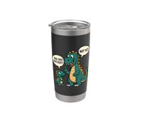 Papá, ¿Dios existe? Aún no es divertido Religión/Ateísmo Humor Vaso térmico de acero inoxidable de doble pared