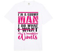 Papá Divertido Papá Hombre Adulto Haz lo Que tu Hija Quiere Comfort Colors Adult Heavyweight T-Shirt