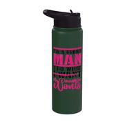 Papá divertido Papá Hombre adulto Haz lo que tu hija quiere Stainless Steel Insulated Water Bottle