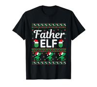 Papá Elfo Familia de Navidad, Navidad fea Navidad Camiseta