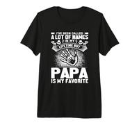 Papá es mi Abuelo Familiar Divertido Favorito Camiseta Premium