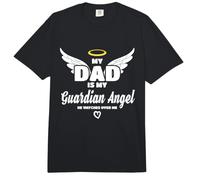 Papá es mi ángel Él me vigila en Memoria Comfort Colors Adult Heavyweight T-Shirt