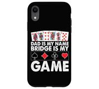 Papá es mi Nombre Bridge is my Game Funny Father Card Game Carcasa para iPhone XR