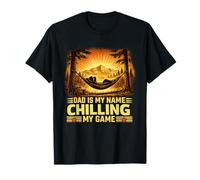 Papá es mi Nombre Chilling My Game Hamaca Papá Broma Camiseta