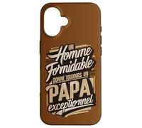 Papa exceptionnel - idée cadeau pour un père formidable Carcasa para iPhone 16