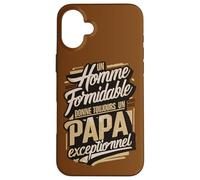 Papa exceptionnel - idée cadeau pour un père formidable Carcasa para iPhone 16 Plus
