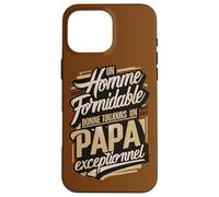 Papa exceptionnel - idée cadeau pour un père formidable Carcasa para iPhone 16 Pro Max
