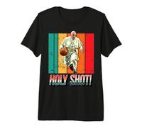 Papa Francisco Santo Católico Vaticano Camiseta Premium