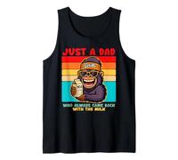 Papa Gorilla, Just A Dad who always came back with the milk Camiseta sin Mangas