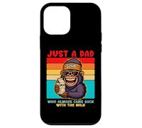 Papa Gorilla, Just A Dad who always came back with the milk Carcasa para iPhone 12 mini