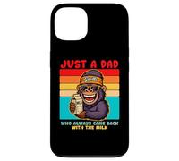 Papa Gorilla, Just A Dad who always came back with the milk Carcasa para iPhone 13
