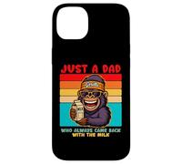 Papa Gorilla, Just A Dad who always came back with the milk Carcasa para iPhone 14 Plus