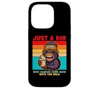Papa Gorilla, Just A Dad who always came back with the milk Carcasa para iPhone 14 Pro