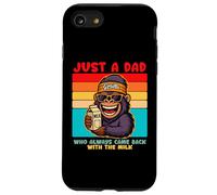 Papa Gorilla, Just A Dad who always came back with the milk Carcasa para iPhone SE (2020) / 7 / 8