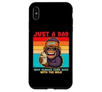 Papa Gorilla, Just A Dad who always came back with the milk Carcasa para iPhone XS Max