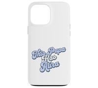 Papa Has Aura, Divertido, diseño de Abuelo, Jerga y Vibraciones Elegantes Carcasa para iPhone 13 Pro MAX