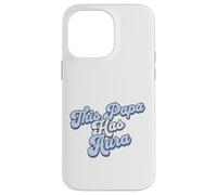 Papa Has Aura, Divertido, diseño de Abuelo, Jerga y Vibraciones Elegantes Carcasa para iPhone 14 Pro MAX