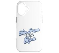 Papa Has Aura, Divertido, diseño de Abuelo, Jerga y Vibraciones Elegantes Carcasa para iPhone 16