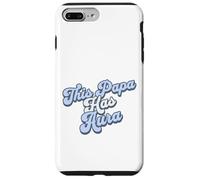 Papa Has Aura, Divertido, diseño de Abuelo, Jerga y Vibraciones Elegantes Carcasa para iPhone 7 Plus/8 Plus