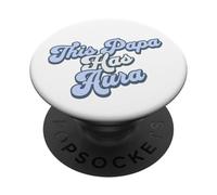 Papa Has Aura, Divertido, diseño de Abuelo, Jerga y Vibraciones Elegantes PopSockets PopGrip Adhesivo