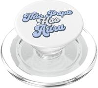 Papa Has Aura, Divertido, diseño de Abuelo, Jerga y Vibraciones Elegantes PopSockets PopGrip para MagSafe
