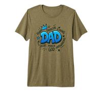 Papá Héroe, Protector del Hombre de Dios Camiseta Premium