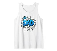 Papá Héroe, Protector del Hombre de Dios Camiseta sin Mangas