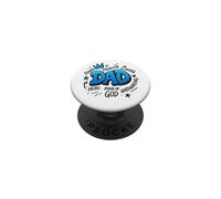 Papá Héroe, Protector del Hombre de Dios PopSockets PopGrip Adhesivo