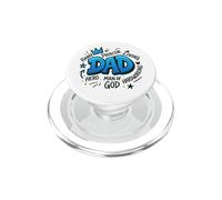 Papá Héroe, Protector del Hombre de Dios PopSockets PopGrip para MagSafe