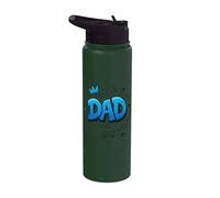 Papá Héroe, Protector del Hombre de Dios Stainless Steel Insulated Water Bottle