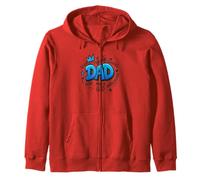 Papá Héroe, Protector del Hombre de Dios Sudadera con Capucha