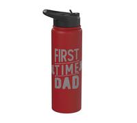 Papá, Hombres, Papa to be y Papi Stainless Steel Insulated Water Bottle