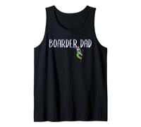 Papá huésped: Snowboard Camiseta sin Mangas