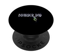 Papá huésped: Snowboard PopSockets PopGrip Adhesivo