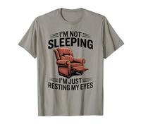 Papá Joke Funny Men I'm Not Sleeping I'm Resting My Eyes Camiseta
