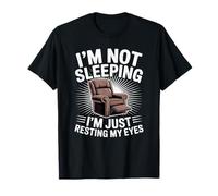 Papá Joke Funny Men I'm Not Sleeping I'm Resting My Eyes Camiseta