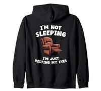 Papá Joke Funny Men I'm Not Sleeping I'm Resting My Eyes Sudadera con Capucha