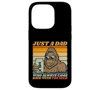 Papa Just A Dad Who Always Came Back with The Milk Bigfoot Carcasa para iPhone 14 Pro