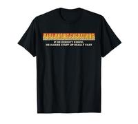 Papa Knows Everything Best Dad New Daddy Día del Padre Camiseta