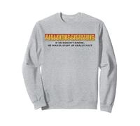 Papa Knows Everything Best Dad New Daddy Día del Padre Sudadera