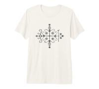 Papa Legba Veve - Vudú Vodun Voudo Religión Africana Camiseta Premium