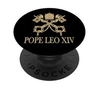 Papa Leo XIV PAPAL Cruzadas Llaves DE San Pedro PopSockets PopGrip Adhesivo