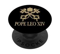 Papa Leo XIV PAPAL Cruzadas Llaves DE San Pedro PopSockets PopGrip Adhesivo