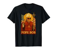 Papa León Papa Bob | Primer Papa Americano | Icono Papal Vintage Camiseta