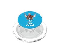 Papa León XIV AI para el Bien - MAGNIFICA HUMANITAS PopSockets PopGrip para MagSafe