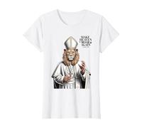 Papa León XIV Camiseta, Mujer, Blanco, S